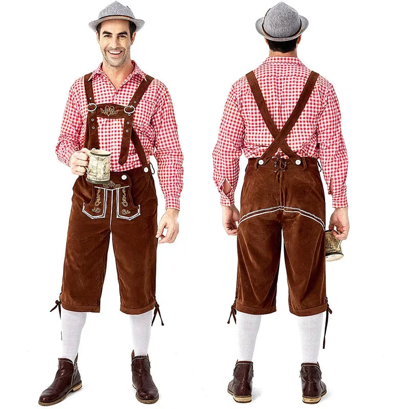 Luvik | Lederhosen Oktoberfest Puku Miehille