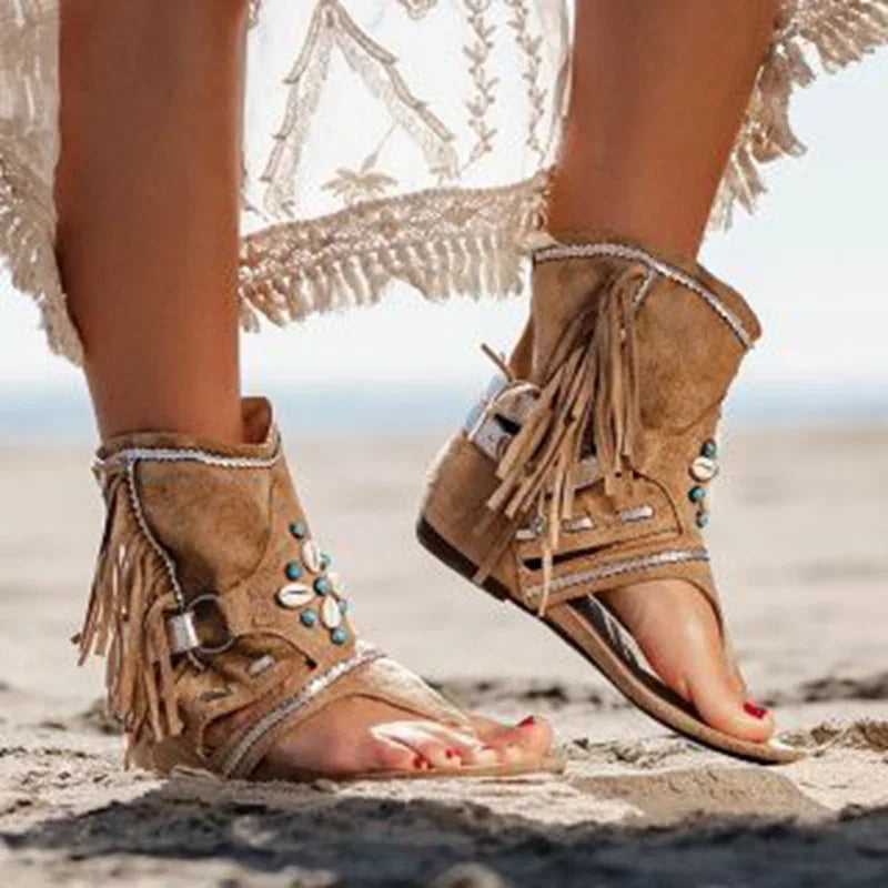 Luvik | Fransen Boho Sandalit