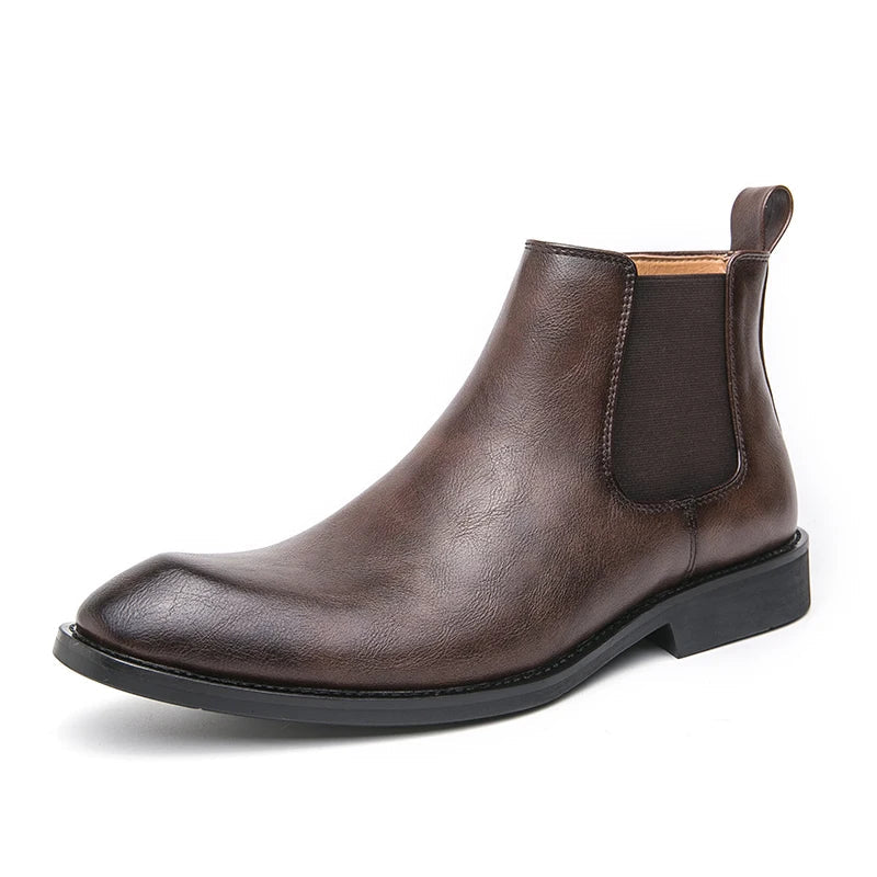 Luvik | Elegant Chelsea Boots With Zipper