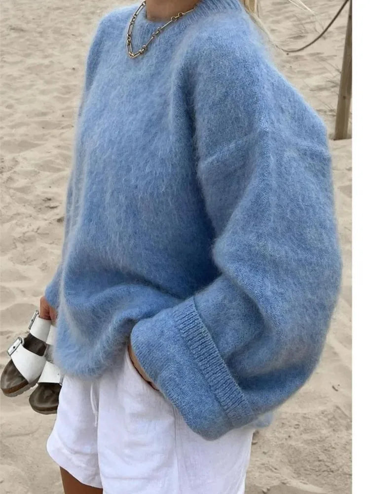 Luvik | Oversize Pullover Af Strik