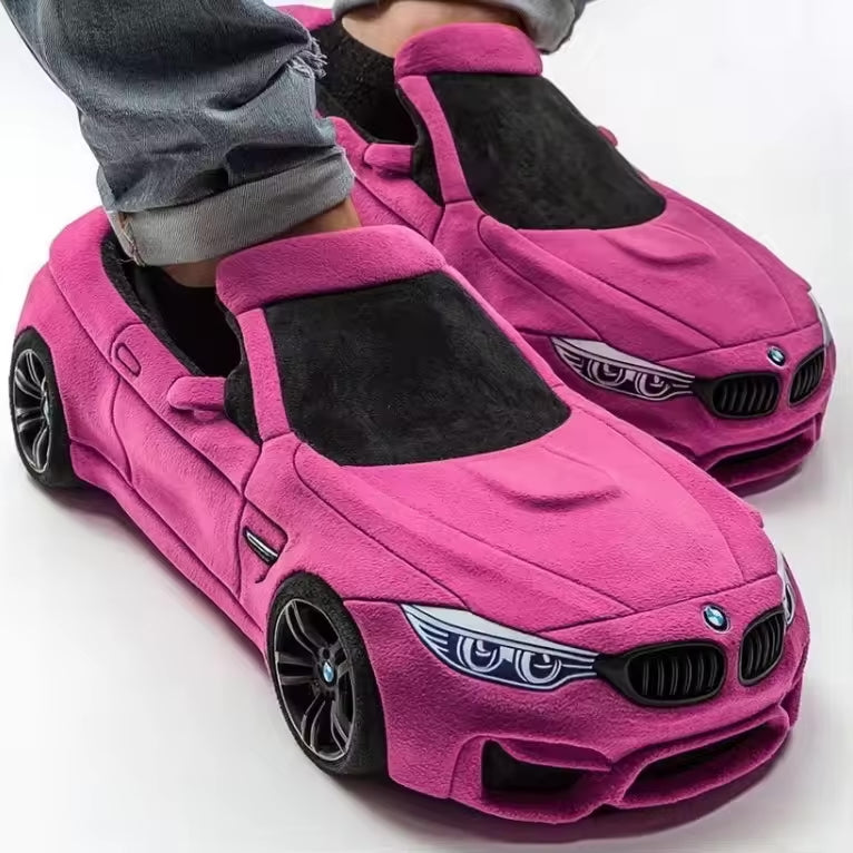 Luvik | Auto Inspiroitunut Muotoilu Tossut Liukumattomalla Pohjalla Maksimaalista Mukavuutta Varten