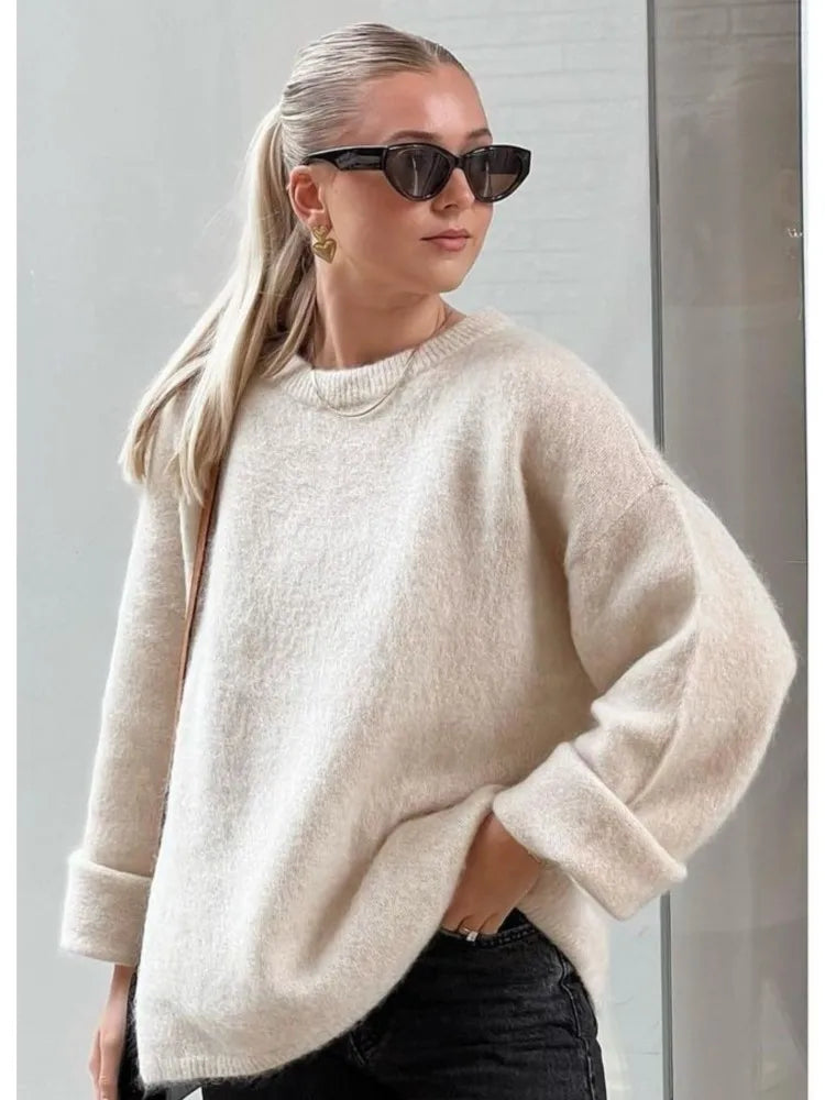 Luvik | Oversize Pullover Af Strik