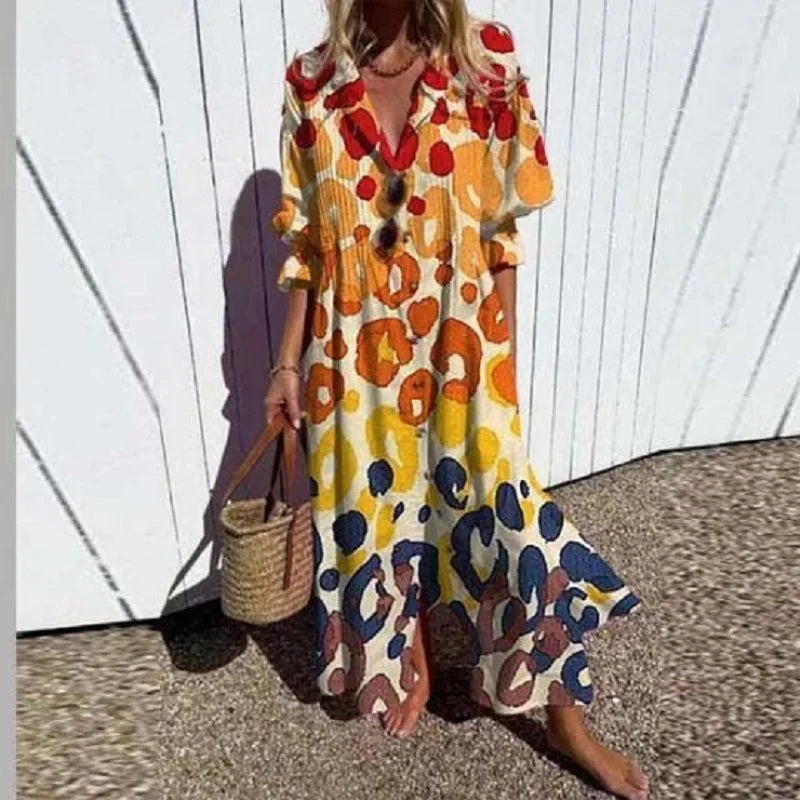 Luvik | Tyylikäs Boho Chic Mekko Kesäksi