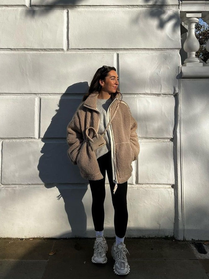 Luvik | Koko Plus Ja Pehmeä Fleece Takki