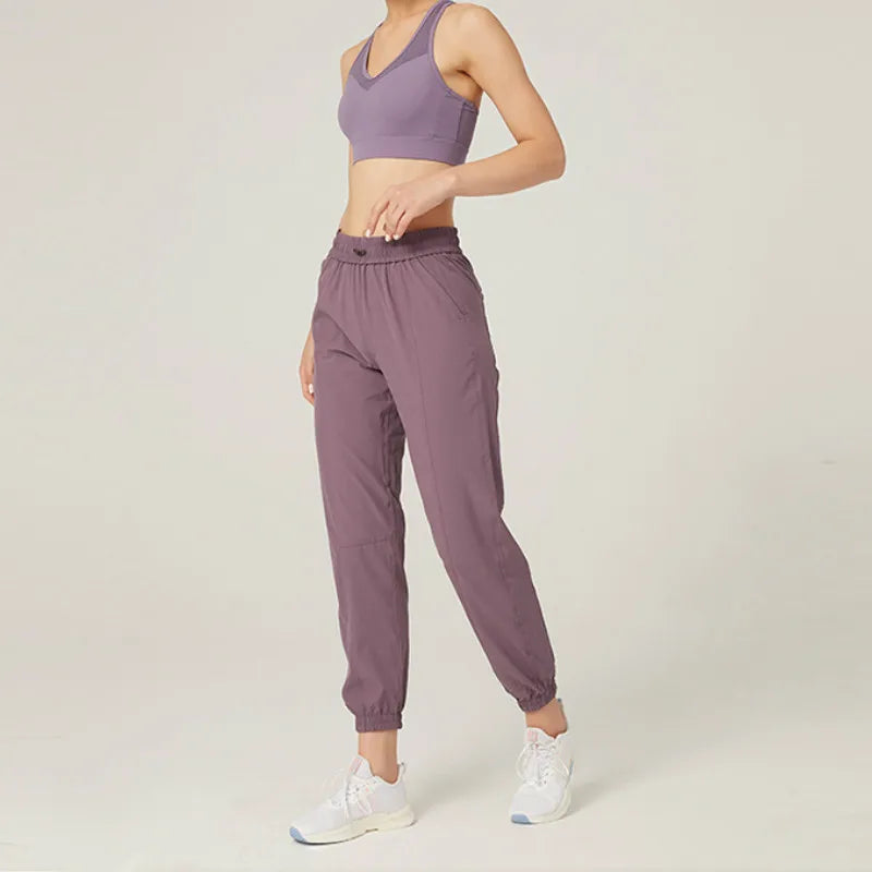 Luvik | Fitness Juoksuhousut Naisille Narulla