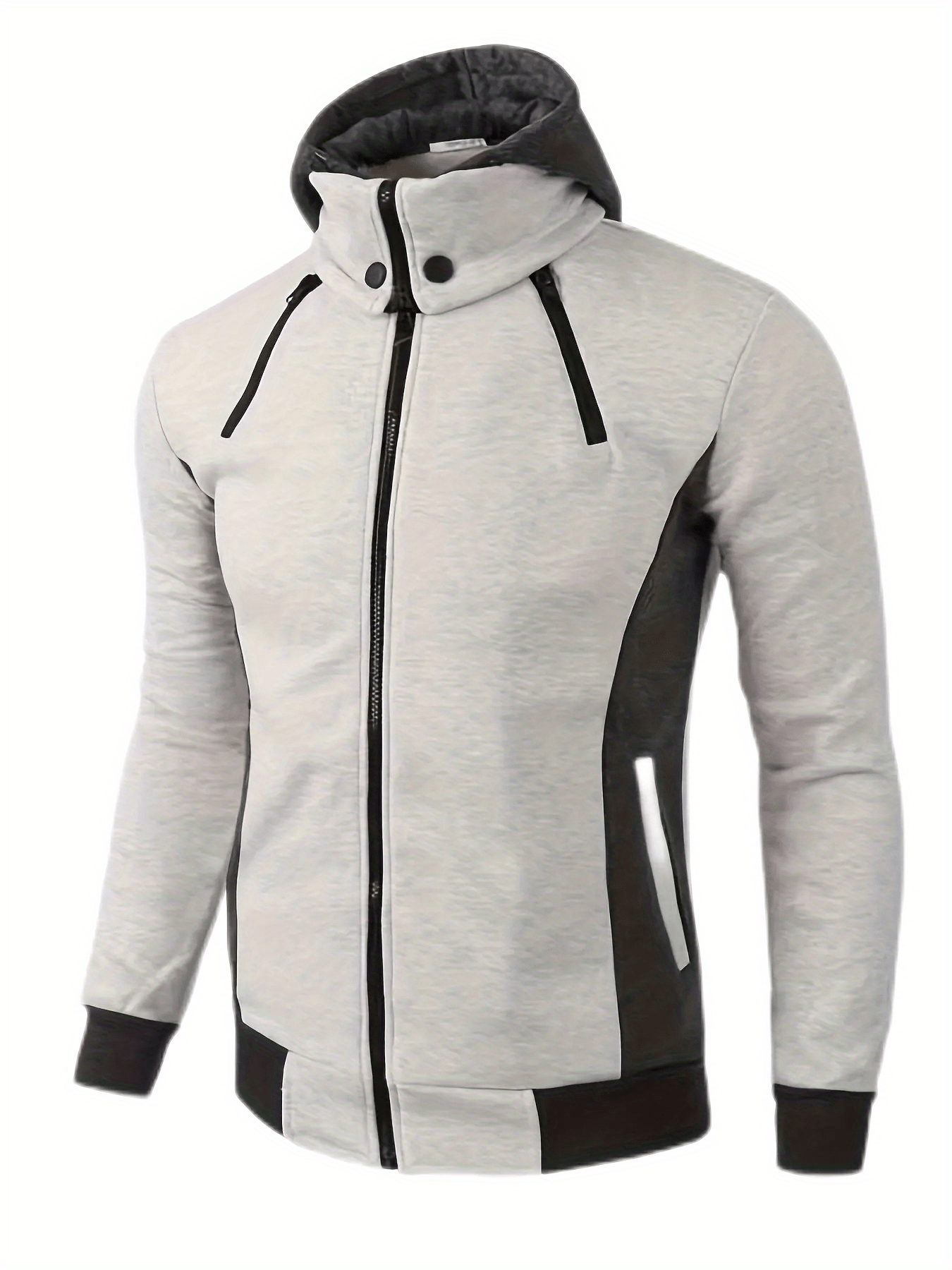 Luvik | Miesten Sportiivinen Body Fit Huppari