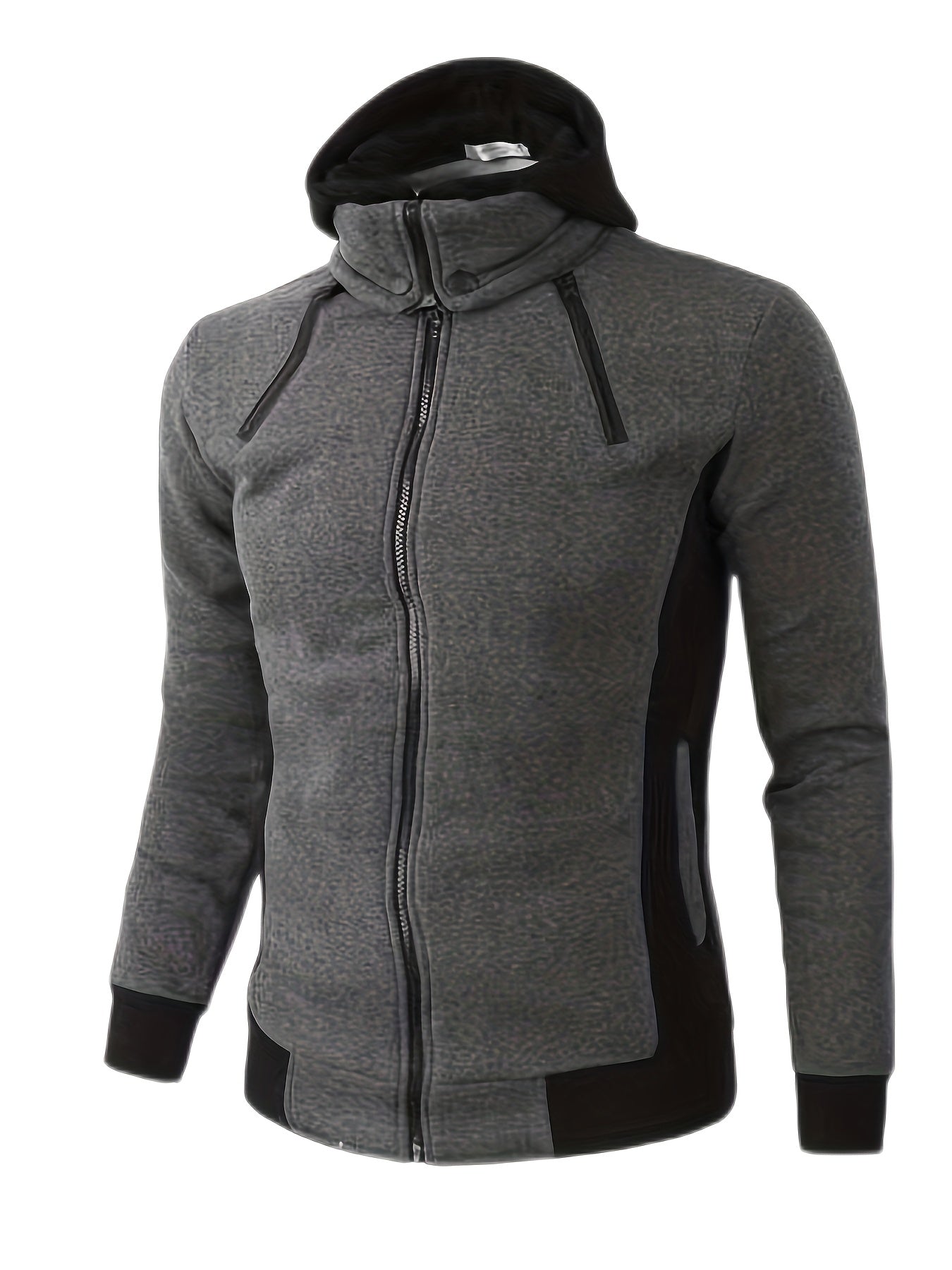 Luvik | Miesten Sportiivinen Body Fit Huppari