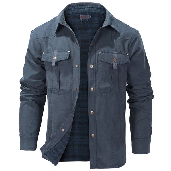 Luvik | Klassinen Denim Miesten Takki