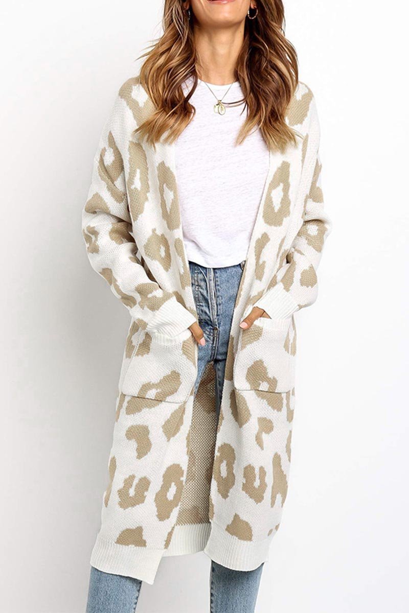 Luvik | Tyylikäs Avoin Pitkä Cardigan
