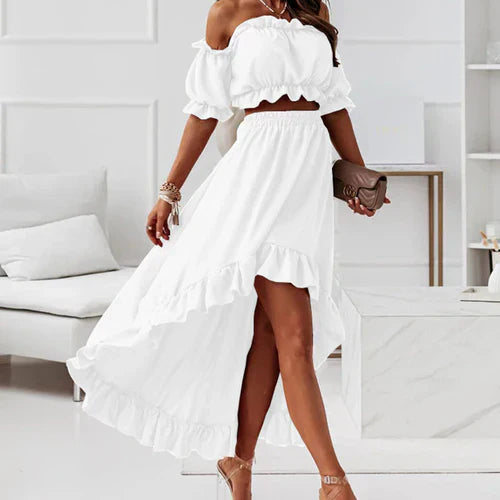 Luvik | Elegant frill dress set