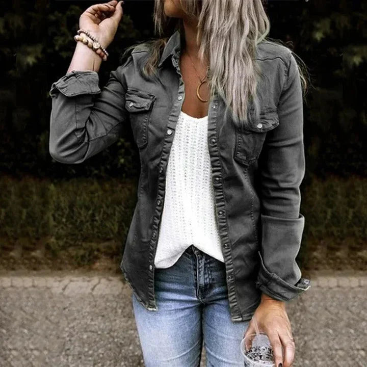 Luvik | hip denim dress
