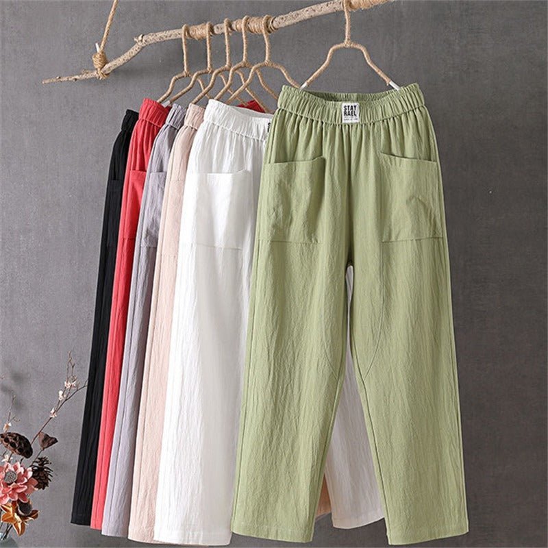 Luvik | Rentokas Cotton Linen Pants