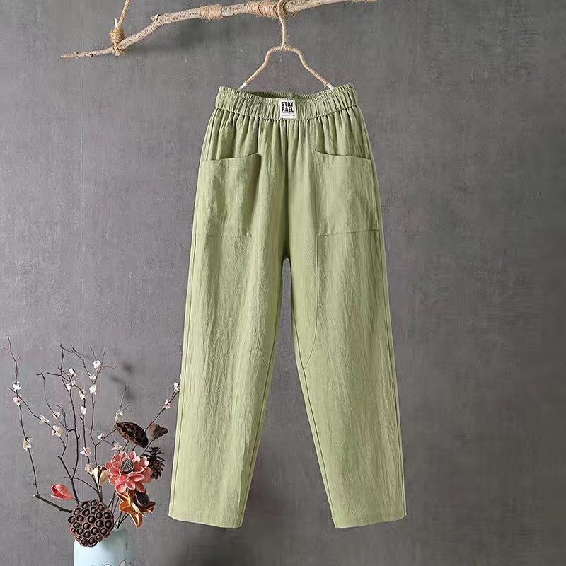 Luvik | Rentokas Cotton Linen Pants
