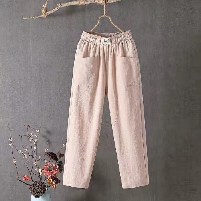 Luvik | Rentokas Cotton Linen Pants
