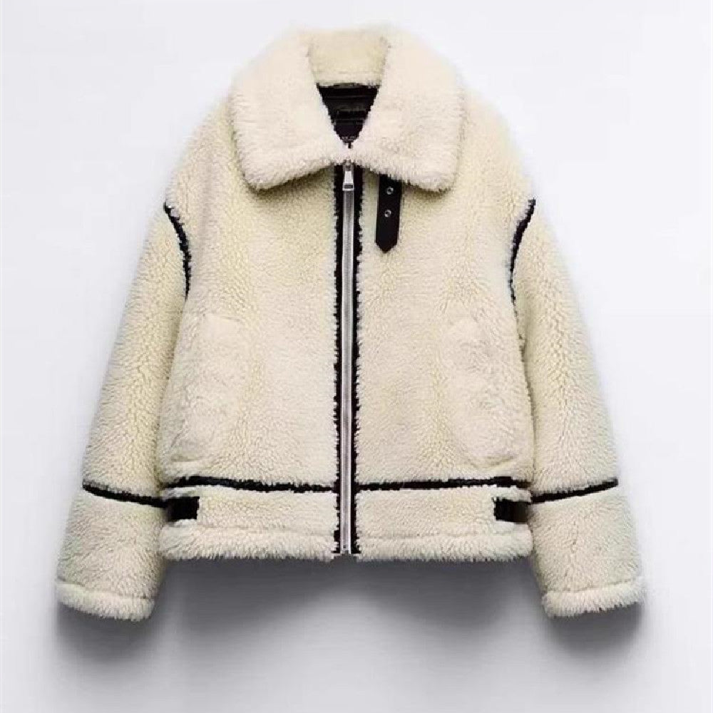 Luvik | Casual Berber Fleece Takki Muodikkaassa Tyylissä