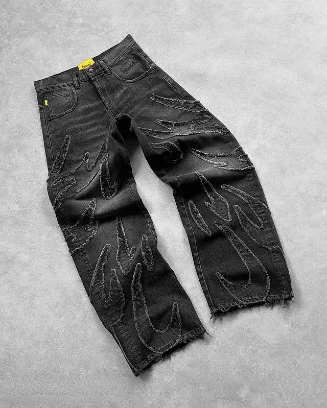 Luvik | Retro Baggy Farkut Im Streetwear Tyylillä