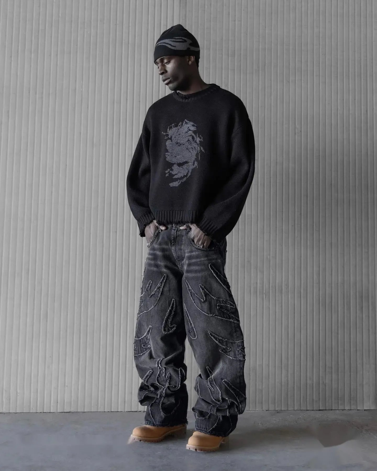 Luvik | Retro Baggy Farkut Im Streetwear Tyylillä