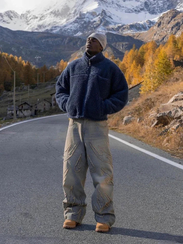 Luvik | Retro Baggy Farkut Im Streetwear Tyylillä