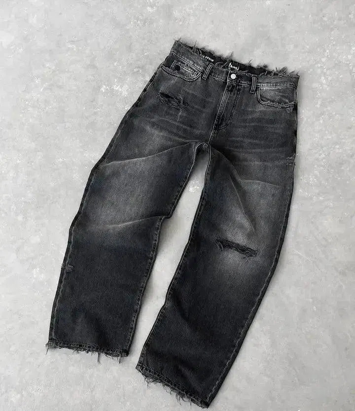 Luvik | Retro Baggy Farkut Im Streetwear Tyylillä