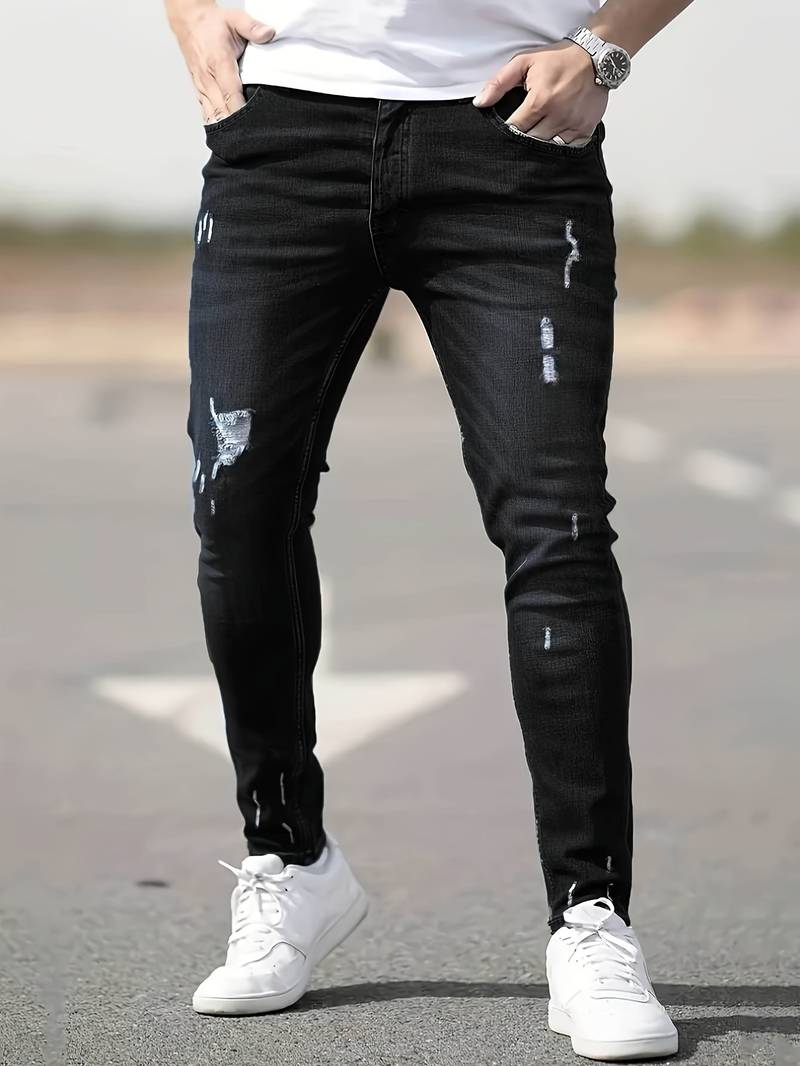 Luvik | Slim Fit Stretch Farkut Miehille