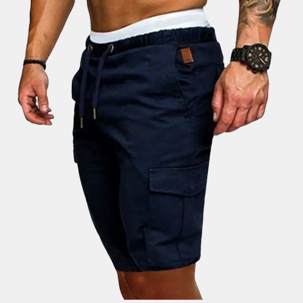 Luvik | Cargo Miesten Shorts Tyylikkäitä, Toimivia & Ihanteellisia Kesäksi