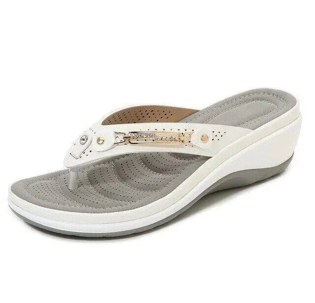 Luvik | pehmeästi topatut flip-flop sandaalit
