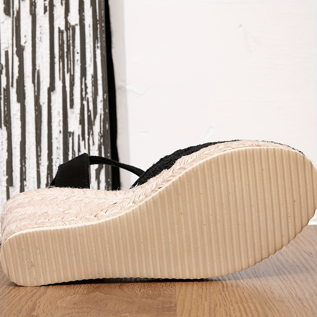 Luvik | Naisten Espadrille Korkopohja Sandalet