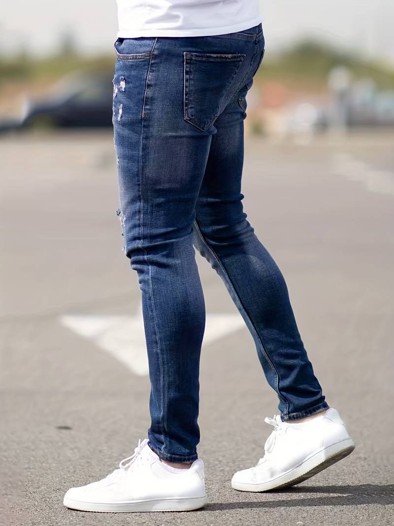 Luvik | Slim Fit Stretch Farkut Miehille