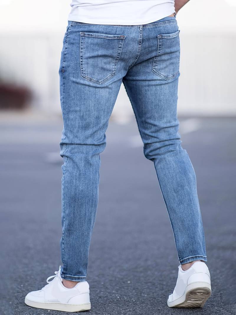 Luvik | Slim Fit Stretch Farkut Miehille
