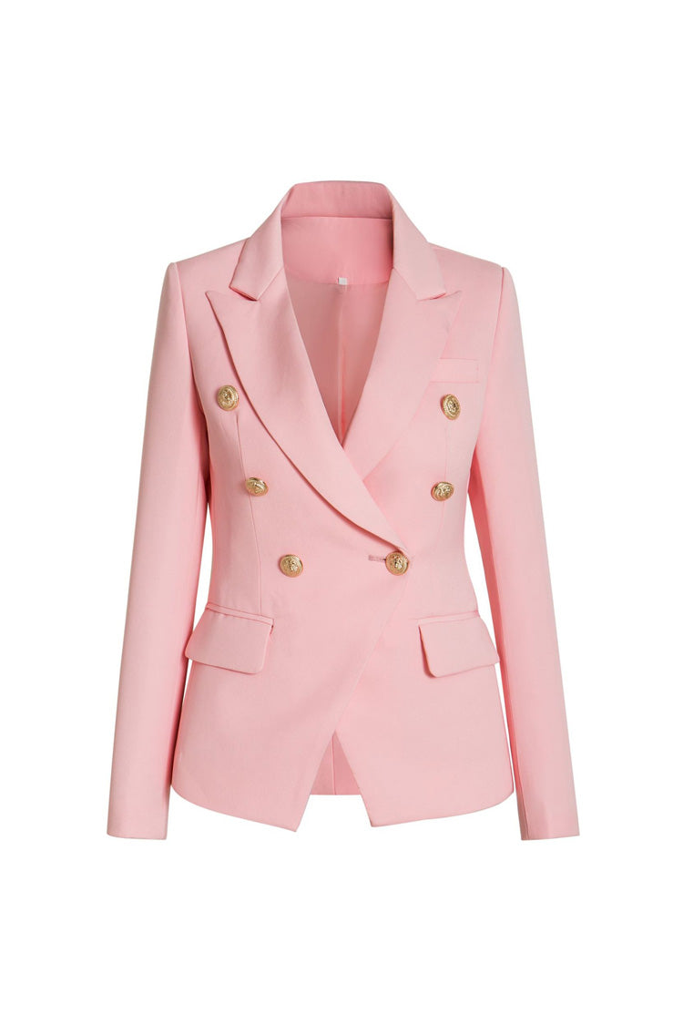 Luvik | Käänteet olkatoppaukset kaksoisnapitus vyötärö Blazer