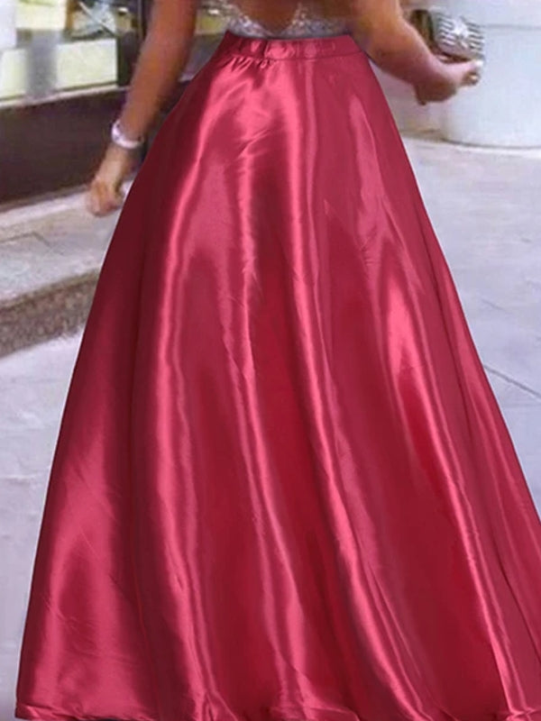 Luvik | Elegantti Juhlanaisten Maxi Hameet