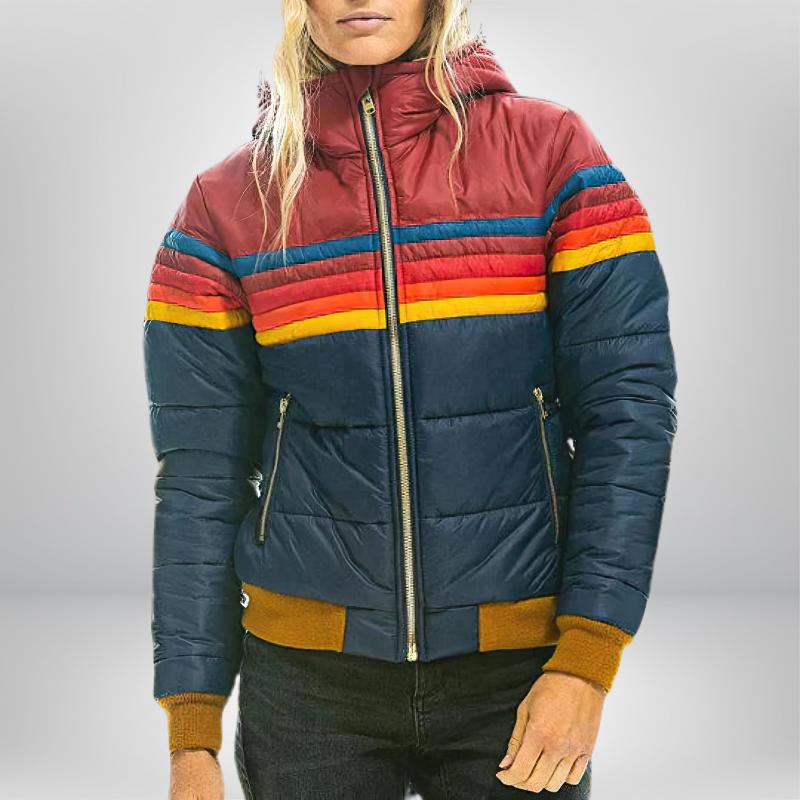 Luvik | Ra striped insulated jacket