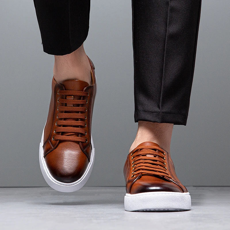 Luvik | Miesten Nahka Sneaker