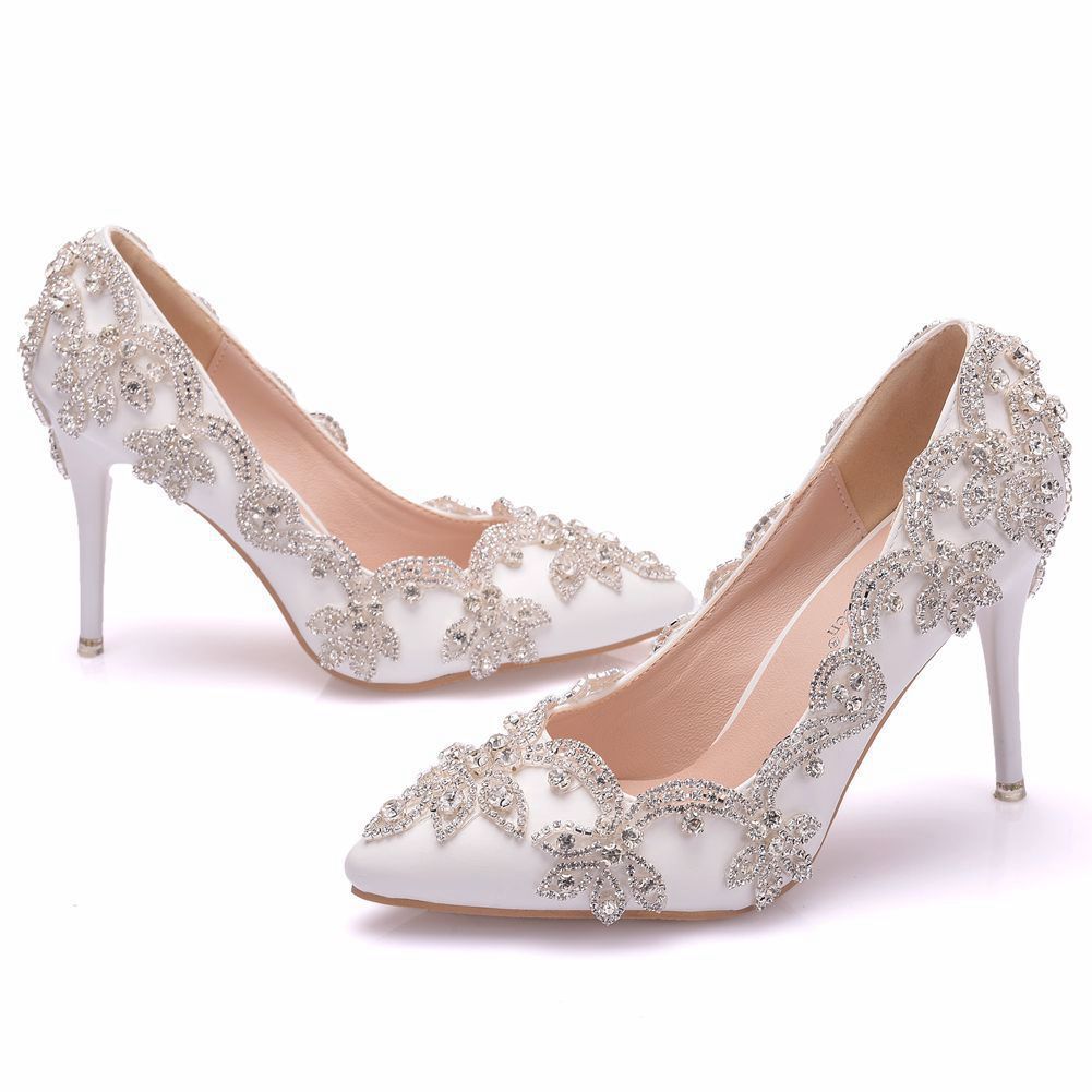 Luvik | Strass High Heels Für Damen