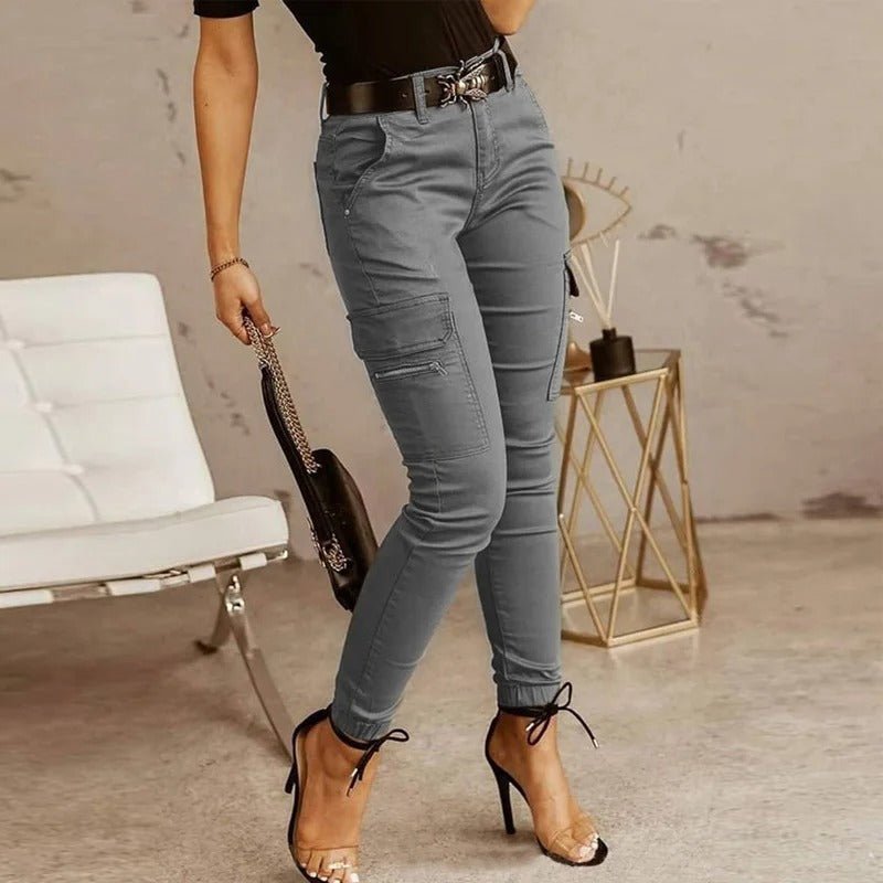 Luvik | Naisten Skinny Cargo Farkut