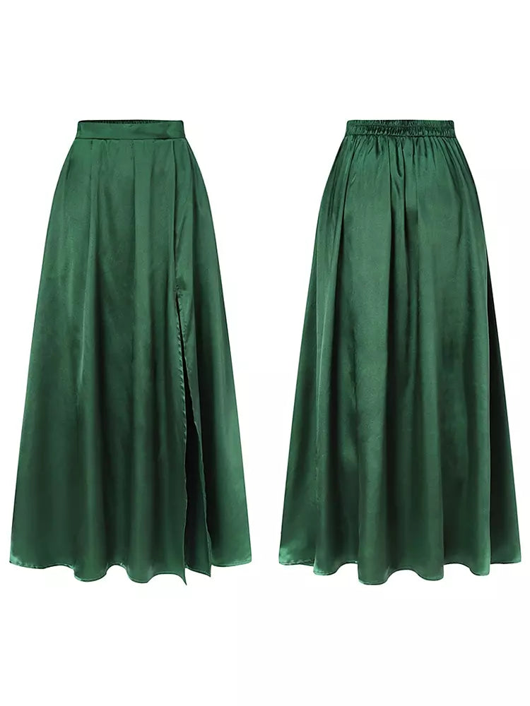 Luvik | Elegantti Juhlanaisten Maxi Hameet
