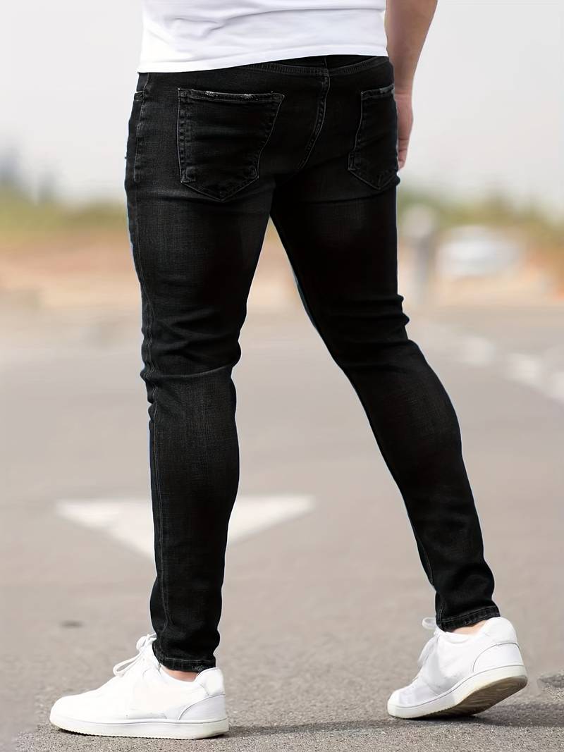 Luvik | Slim Fit Stretch Farkut Miehille