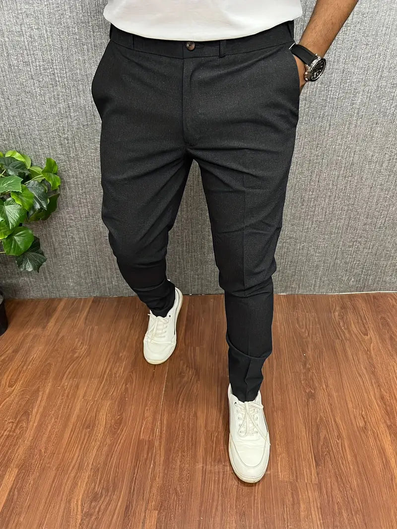 Luvik | Miesten Chino Housut Beige Kangashousut