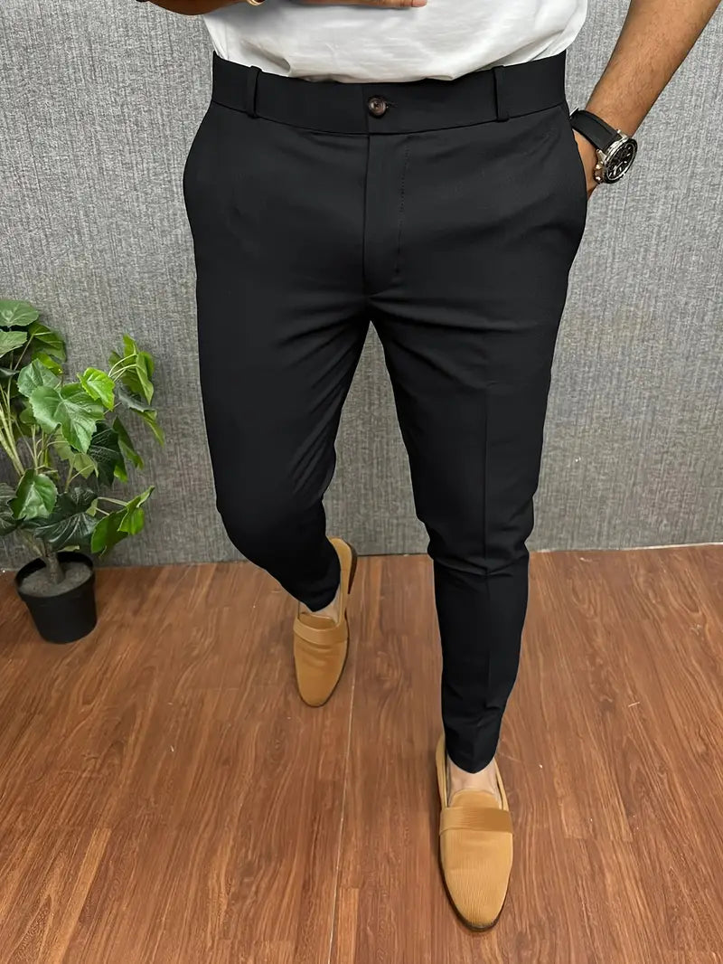 Luvik | Miesten Chino Housut Beige Kangashousut