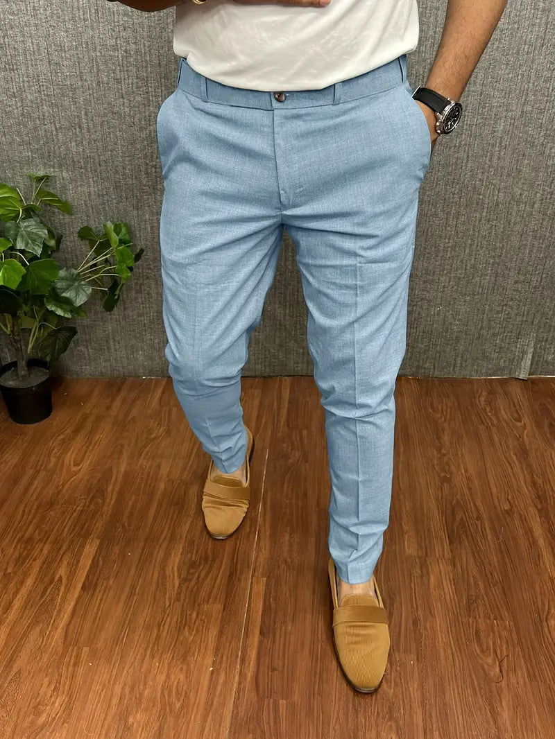 Luvik | Miesten Chino Housut Beige Kangashousut