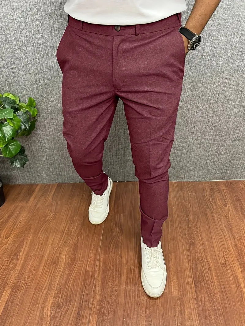 Luvik | Miesten Chino Housut Beige Kangashousut