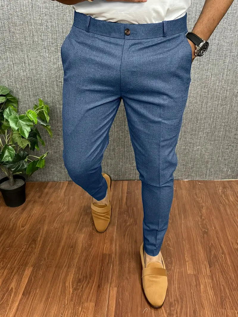 Luvik | Miesten Chino Housut Beige Kangashousut