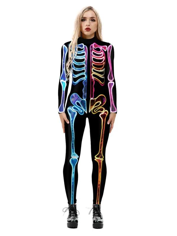 Luvik | Naisia 3D Digitaalinen Tulostus Halloween Puku Haalari