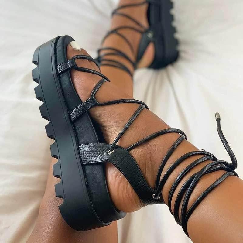 Luvik | Sandals with Straps and Comfortable Sole for Women