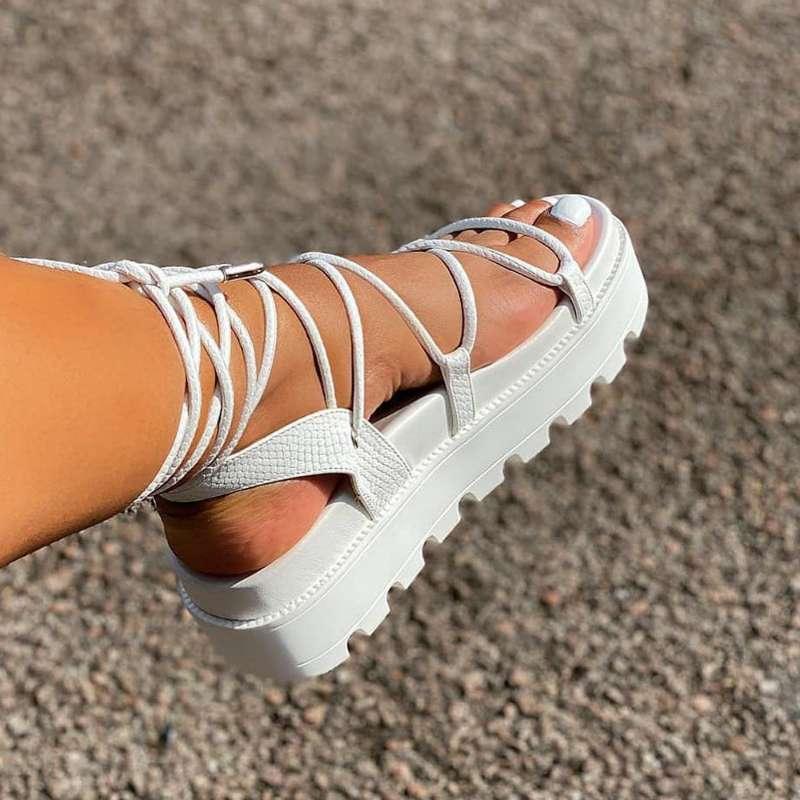 Luvik | Sandals with Straps and Comfortable Sole for Women