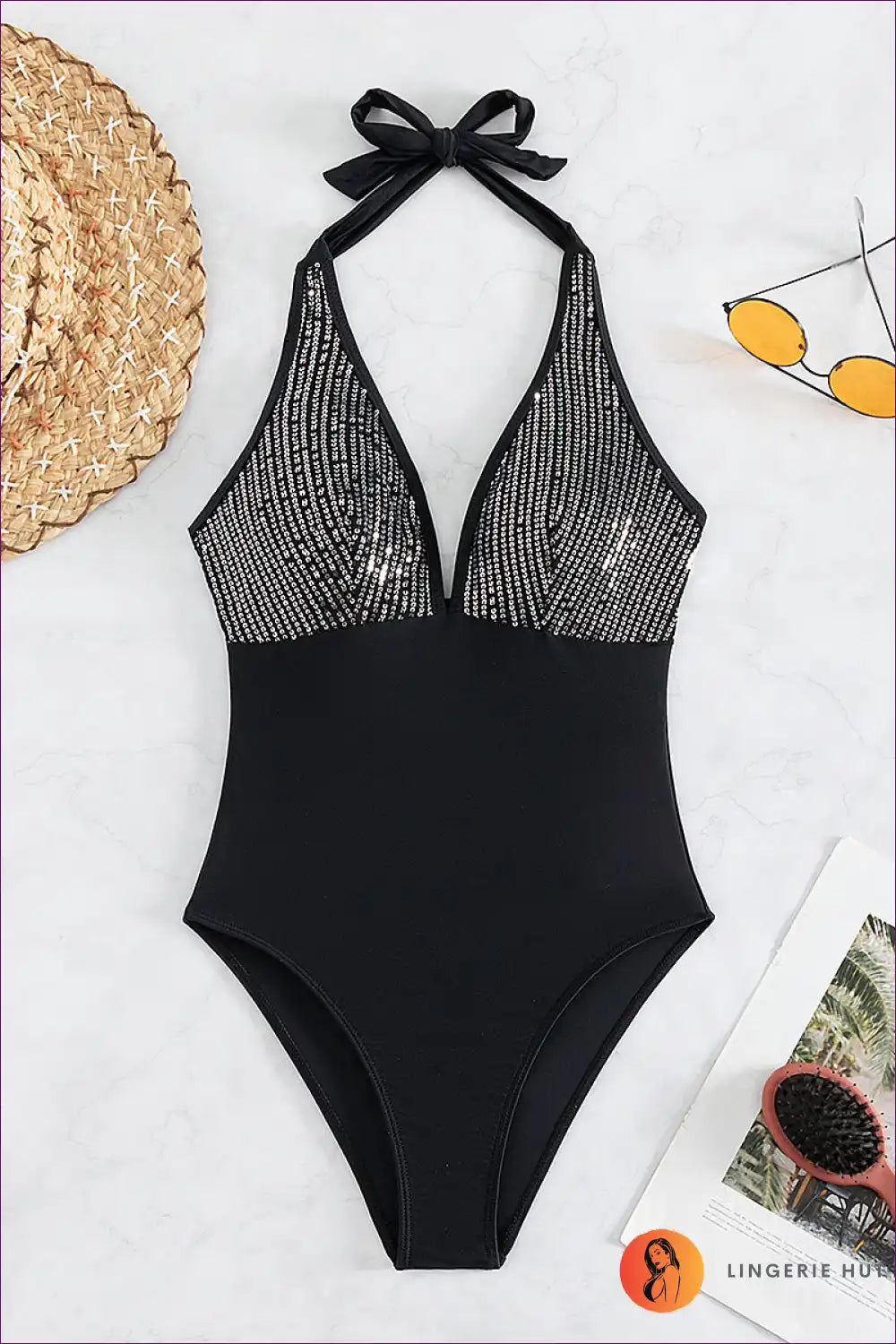 Luvik | Boho Bliss Halterneck Uimapuku - Lomatunnelma