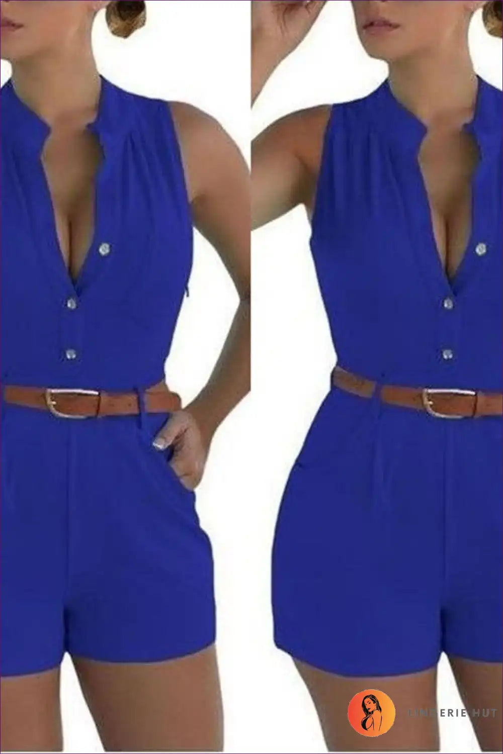 Luvik | Sassy Standout Jumpsuit - Tyylikäs Siren Hälytys!
