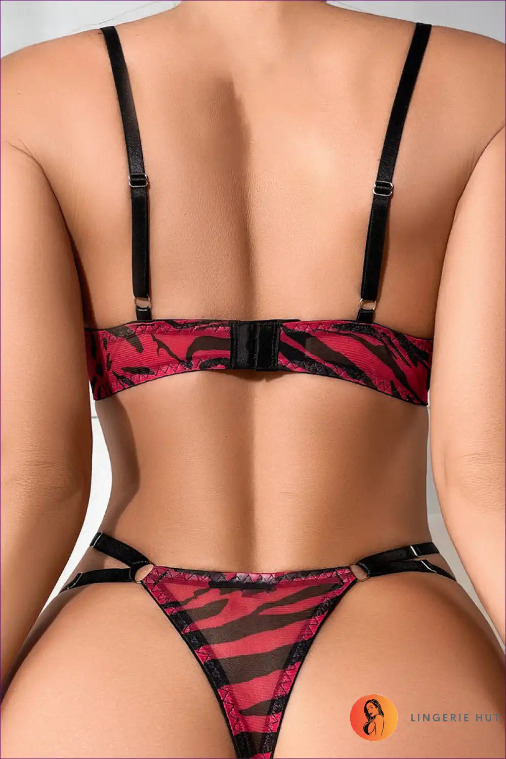 Luvik | Zebra Glam Lingerie Set - Hurja ja Flirty