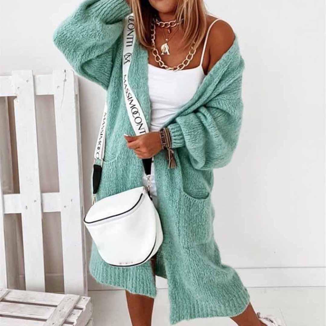 Luvik | Cardigan Comfy Pitkä Naisten Cardigan