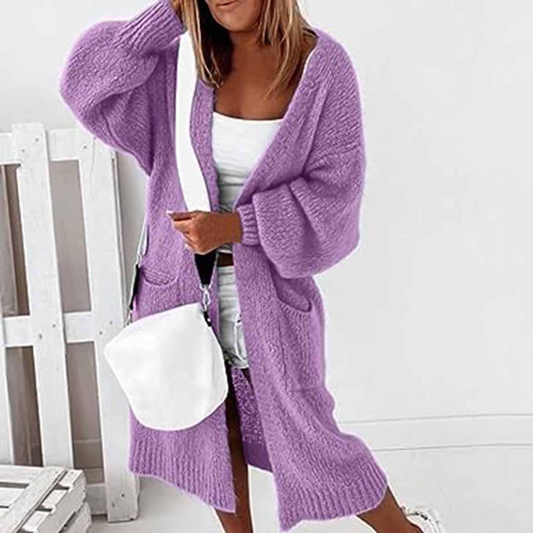 Luvik | Cardigan Comfy Pitkä Naisten Cardigan